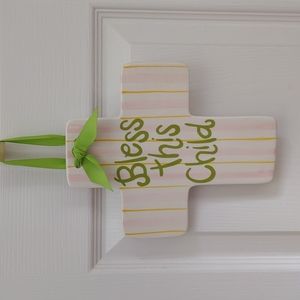 Coton Colors "Bless this Child" Cross